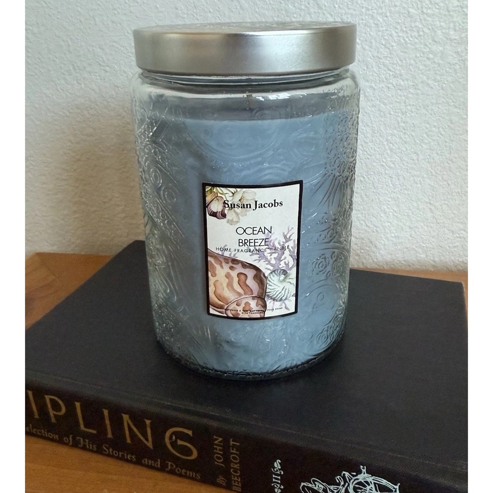 Susan Jacobs NEW‎ Home Fragrance Candle Ocean Breeze
